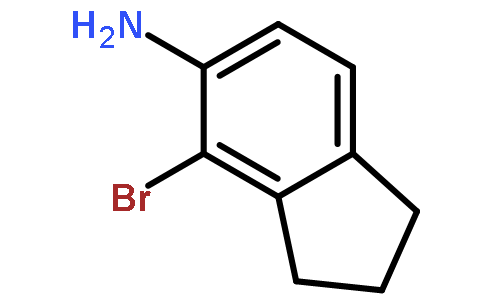 4-bromo-2,3-dihydro-1H-inden-5-amine