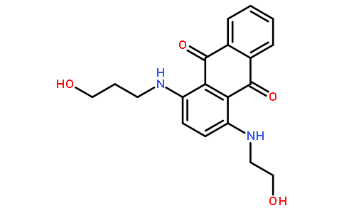 1-((2-Hydroxyethyl)amino)-4-((3-hydroxypropyl)amino)anthracene-9,10-dione