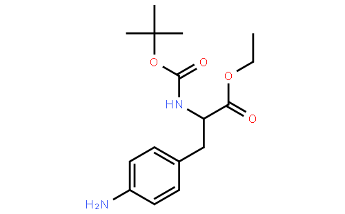 (S)-Ethyl 3-(4-aminophenyl)-2-((tert-butoxycarbonyl)amino)propanoate
