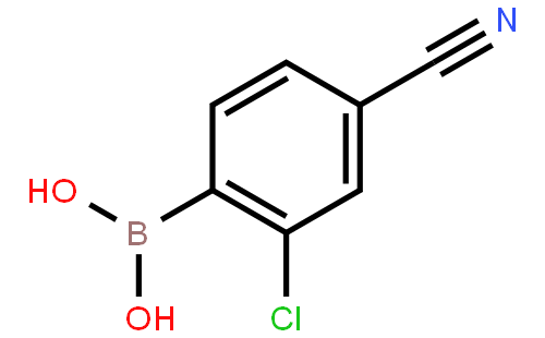 (2-Chloro-4-cyanophenyl)boronic acid