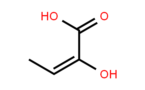 2-Hydroxybut-2-enoic acid