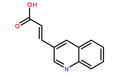 3-(3-quinolinyl)acrylic acid