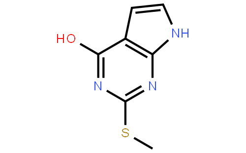 2-(Methylthio)-7H-pyrrolo[2,3-d]pyrimidin-4-ol
