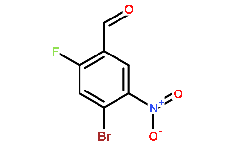 4-Bromo-2-fluoro-5-nitrobenzaldehyde