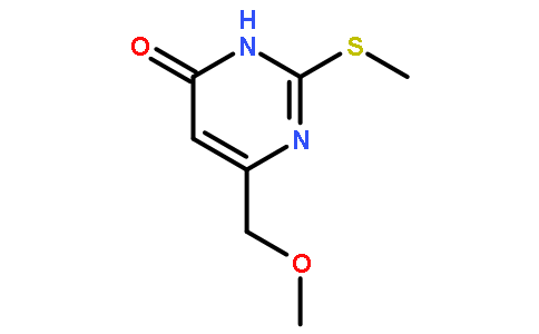 6-(Methoxymethyl)-2-(methylthio)pyrimidin-4(3H)-one