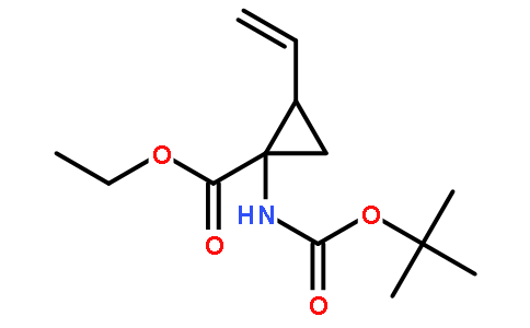 1-Boc-amino-2-vinylcyclopropanecarboxylic acid ethyl ester