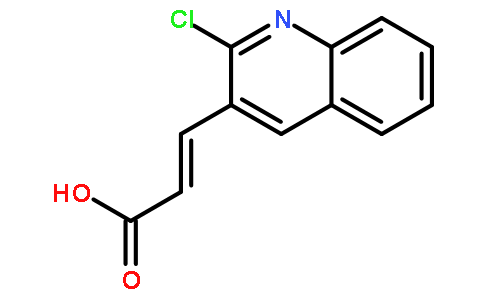 3-(2-chloroquinolin-3-yl)acrylic acid