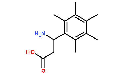 3-amino-3-(2,3,4,5,6-pentamethylphenyl)propanoic acid