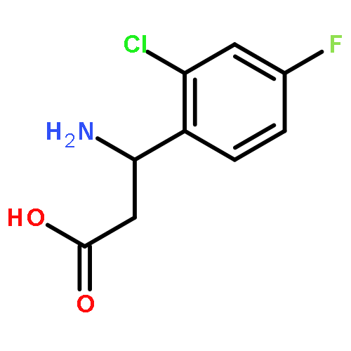 3-Amino-3-(2-chloro-4-fluoro-phenyl)-propionic acid