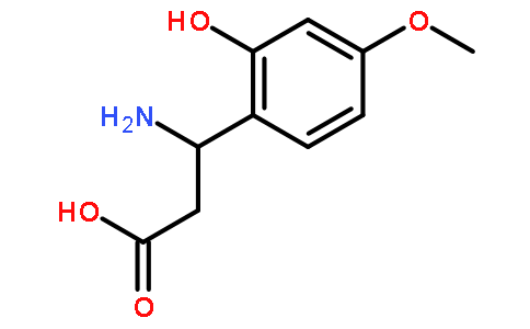 3-氨基-3-(2-羟基-4-甲氧基苯基)-丙酸
