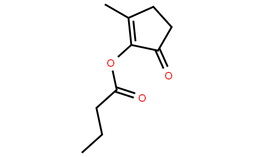 2-Methyl-5-oxocyclopent-1-en-1-yl butyrate