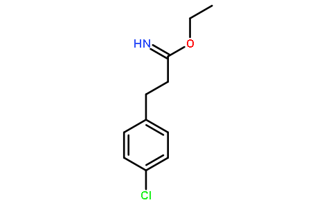 3-(4-chloro-phenyl)-propionimidic acid ethyl ester