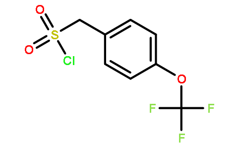 (4-(trifluoromethoxy)phenyl)methanesulfonyl chloride
