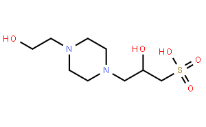 4-(2-羟乙基)哌嗪-1-(2-羟基丙烷-3-磺酸)	[生物研究用Good's缓冲液中的成分]