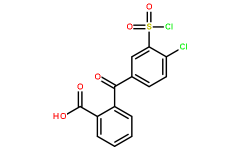 2-(3'-氯磺酰基-4'-氯苯甲酰)苯甲酸