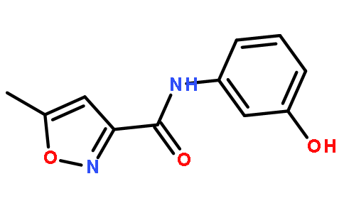 N-(3-羟基苯)-5-甲基-3-异恶唑甲酰胺