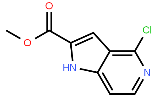 Methyl 4-chloro-5-azaindole-2-carboxylate