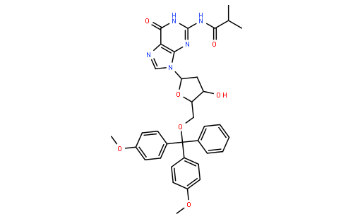 5'-O-(4,4'-二甲氧基三苯基)-N2-异丁酰基-2'-脱氧鸟甙