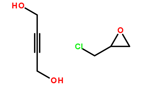 武汉金诺化工有限公司 > 2-丁炔-1,4-二醇环氧氯丙烷   结构式搜索