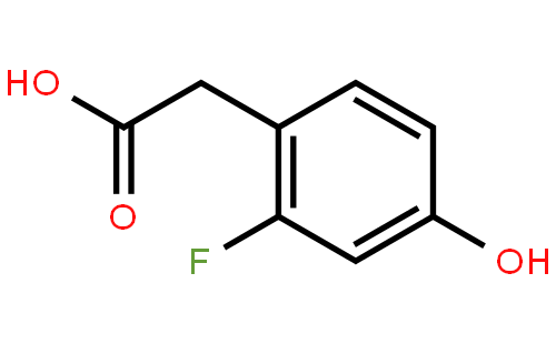 2-Fluoro-4-hydroxyphenylacetic acid