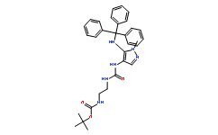 N-[2-[[[[1-Methyl-5-[(triphenylmethyl)amino]-1H-pyrazol-4-yl]amino]carbonyl]amino]ethyl]carbamic acid tert-butyl ester