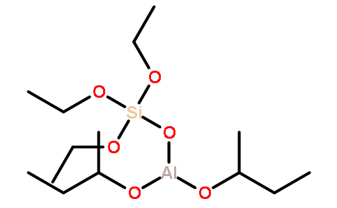 昊睿化学(上海)有限公司 双(仲丁醇)正硅酸三乙基正硅酸铝盐 结构式