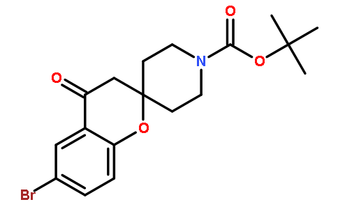 tert-butyl 6-bromo-4-oxospiro[chroman-2,4'piperidine]-1'-carboxylate