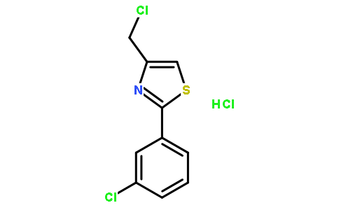 4-氯甲基-2-(3-氯苯基)噻唑盐酸盐