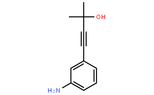 4-(3-Aminophenyl)-2-methylbut-3-yn-2-ol