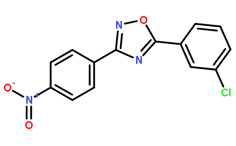 5-(3-Chlorophenyl)-3-(4-nitrophenyl)-1,2,4-oxadiazole