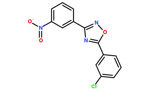 5-(3-CHLOROPHENYL)-3-(3-NITROPHENYL)-1,2,4-OXADIAZOLE
