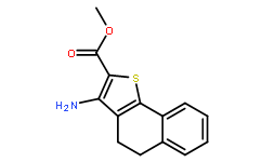 3-AMINO-4,5-DIHYDRONAPHTHO[1,2-B]THIOPHENE-2-CARBOXYLIC ACID METHYL ESTER