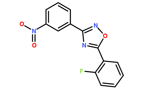 5-(2-Fluorophenyl)-3-(3-nitrophenyl)-1,2,4-oxadiazole