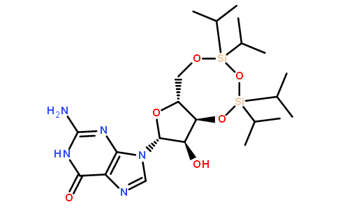 3',5'-O-(1,1,3,3-四异丙基-1,3-二硅氧烷)鸟苷