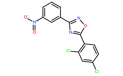 5-(2,4-二氯苯基)-3-(3-硝基苯基)-1,2,4-恶二唑