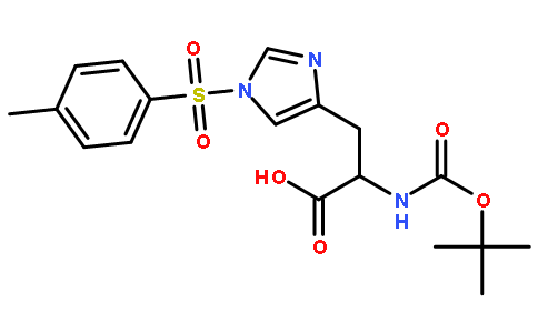 N-Boc-N'-对甲苯磺酰基-D-组氨酸