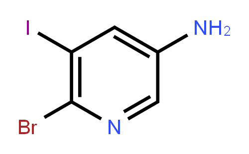 6-Bromo-5-iodopyridin-3-amine