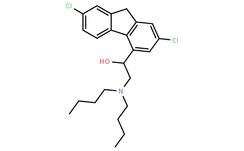 2,7-Dichloro-Alpha-[(Dibutylamino)Methyl]-9H-Fluorene-4-Methanol