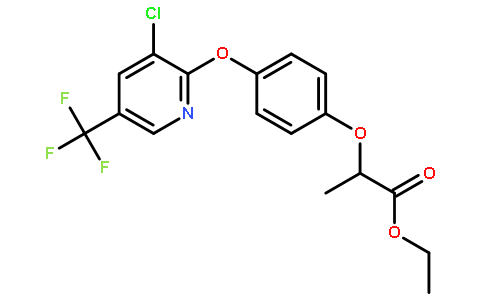 Ethyl 2-(4-((3-chloro-5-(trifluoromethyl)pyridin-2-yl)oxy)phenoxy)propanoate