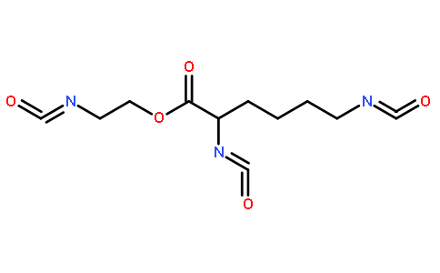 HEXANOIC ACID,2,6-DIISOCYANATO-, 2-ISOCYANATOETHYL ESTER