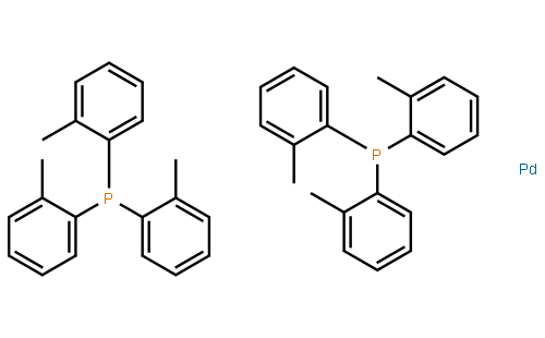 双(三-o-甲苯磷)钯(0)