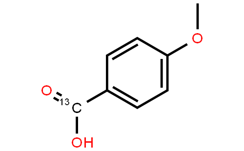 4-Methoxy-[7-13C]-benzoic Acid
