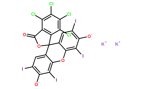 四氯四碘荧光素二钾