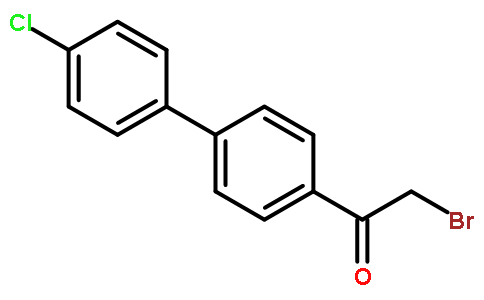 2-bromo-1-[4-(4-chlorophenyl)phenyl]ethanone