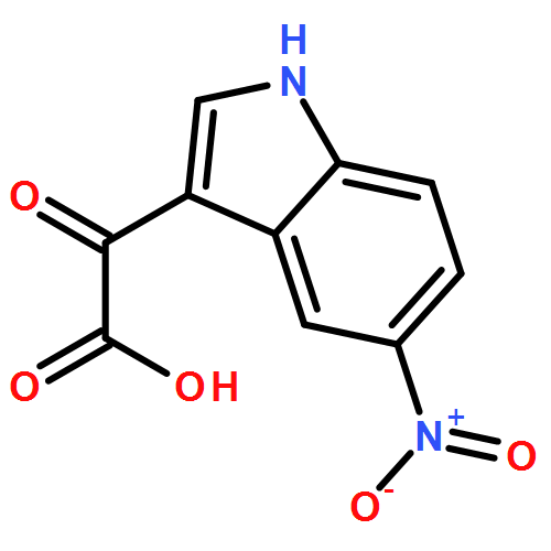 2-(5-nitro-1H-indol-3-yl)-2-oxoacetic acid