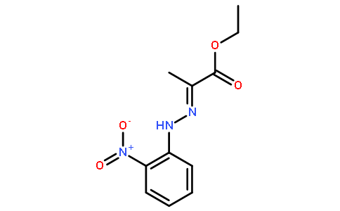 (E)-ethyl 2-(2-(2-nitrophenyl)hydrazono)propanoate