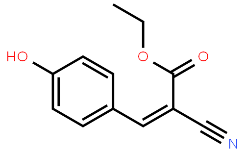 (E)-Ethyl 2-cyano-3-(4-hydroxyphenyl)acrylate