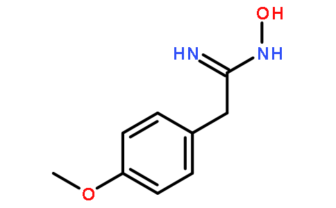 BENZENEETHANIMIDAMIDE,N-HYDROXY-4-METHOXY-