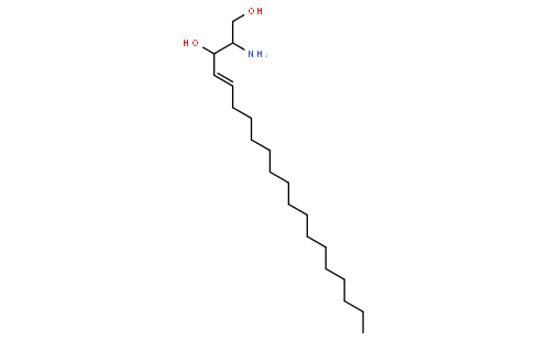 D-erythro-sphingosine (C20 base)