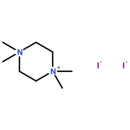 1,1,4,4-tetramethylpiperazindiium diiodide
